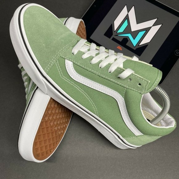 Vans Other - Vans Old Skool Shale Green White VN0A3WKT4G6 Men’s Sizes VTG Vintage Rare